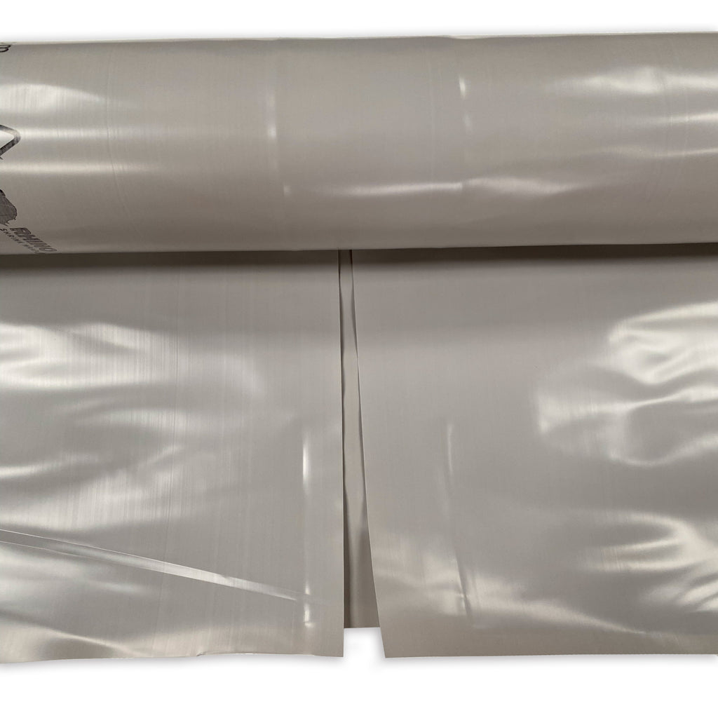 7m x 15m Scaffold Shrink Wrap, 300 Micron, White, (Flame Retardant)